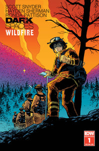 Dark Spaces Wildfire #1 2nd Print Cvr A Sherman Variant