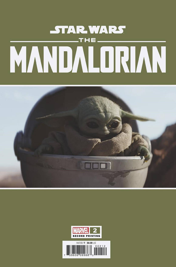 Star Wars Mandalorian #2 2nd Print Photo Variant