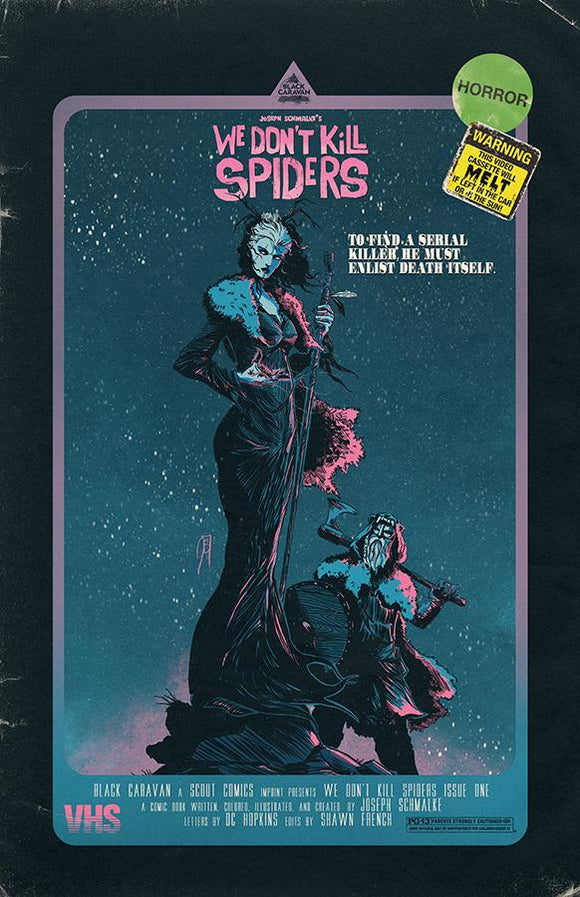 We Dont Kill Spiders #1 (of 3) Vhs Variant