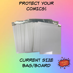 Comic Bag and Board (Current Size)