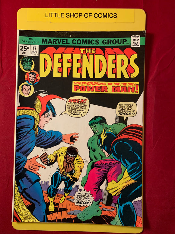 Defenders Vol 1 (1972) 17 Vf