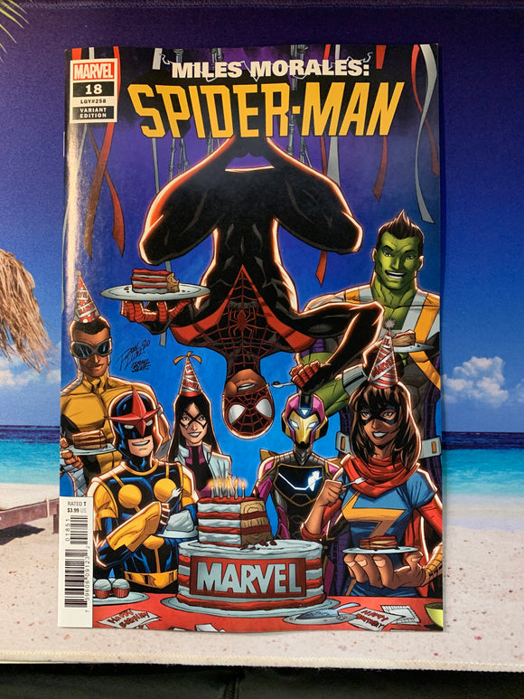 Miles Morales Spider-Man #18 Birthday Variant