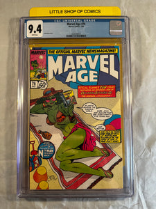 Marvel Age #76 (1989) Cgc 9.4