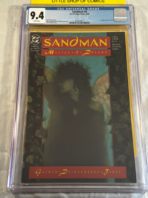 Sandman #8 (1989) Cgc 9.4