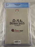 Demon Days X-Men #1 Rose Besch Trade Dress Variant Cgc 9.9