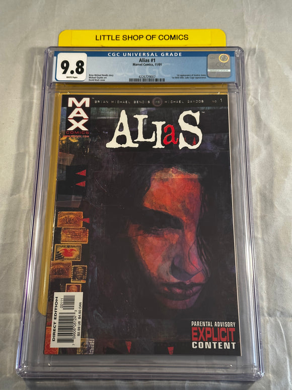 Alias #1 (2001) Cgc 9.8