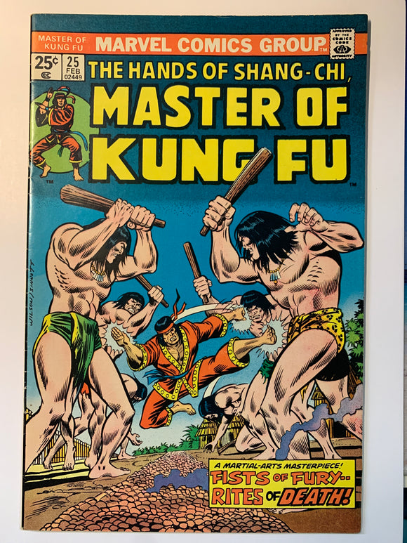 Master of Kung Fu Vol 1 (1974) #25 Fn