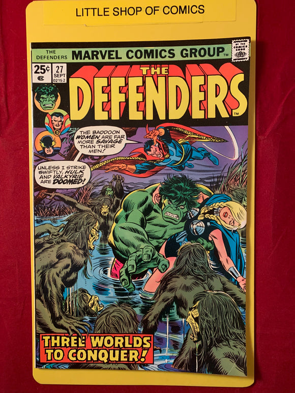 Defenders Vol 1 (1972) 27 Vf