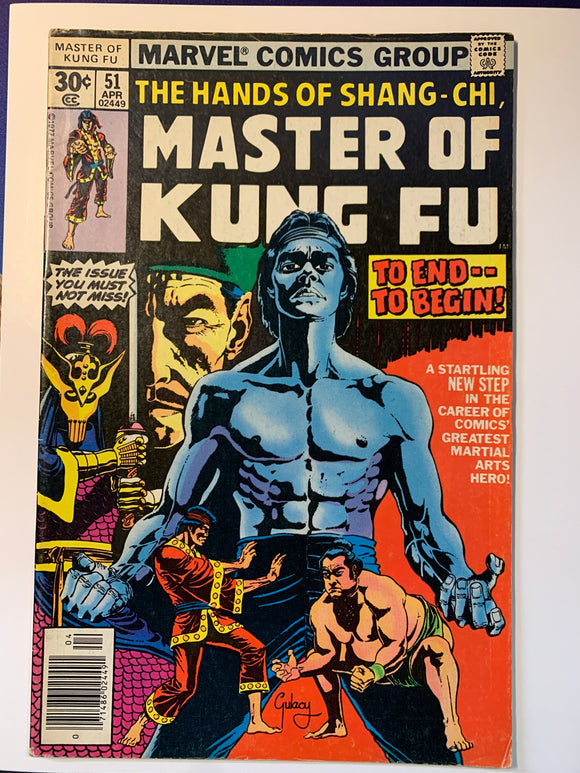 Master of Kung Fu Vol 1 (1974) #51 Vgfn