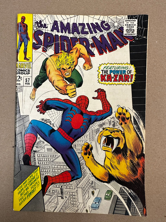 Amazing Spider-Man Vol 1 (1963) #57 Fn