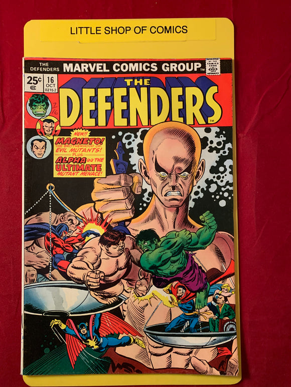 Defenders Vol 1 (1972) 16 Vf