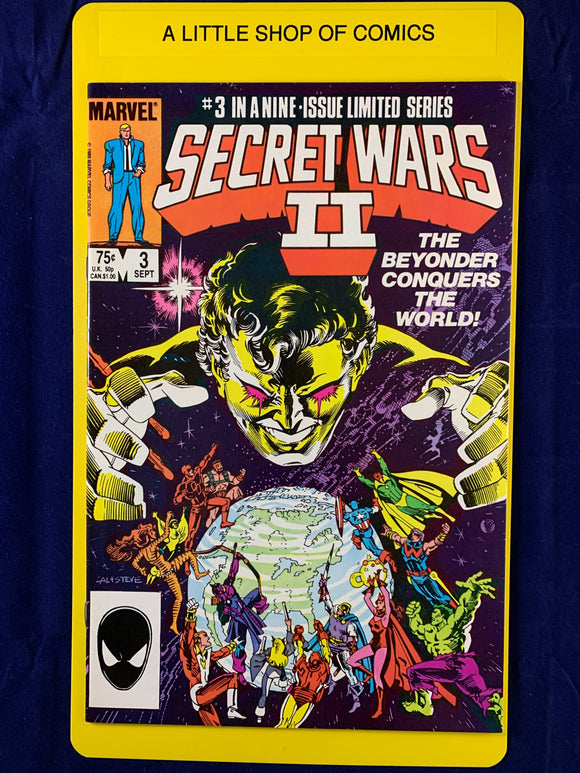 Secret Wars II (1985) #3 Nm