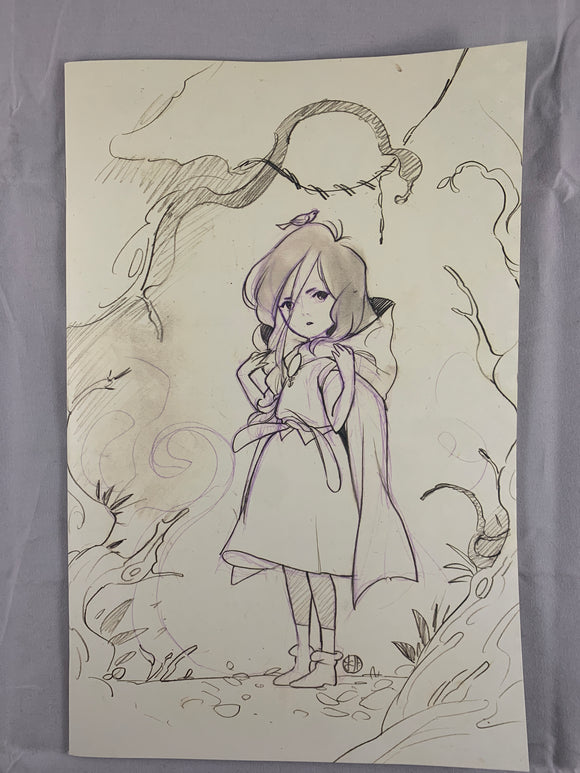 Last Witch #1 Momoko Sketch Variant