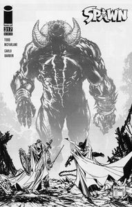 Spawn #317 Cvr D Capullo & Mcfarlane B&W Variant